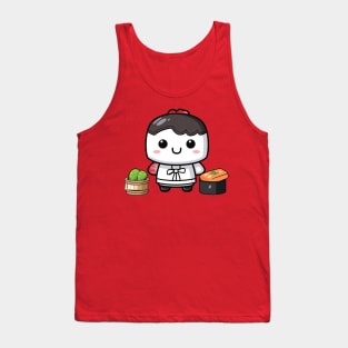 kawaii bento sushi T-Shirt cute  funny Tank Top